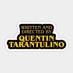 tarantino basterds Sticker